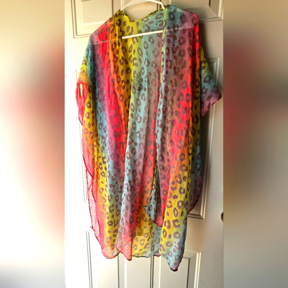 Rainbow Sheer Jacket medium